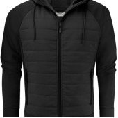 Худі на блискавці чоловіче James Harvest Keyport, колір чорний - 2112032900L