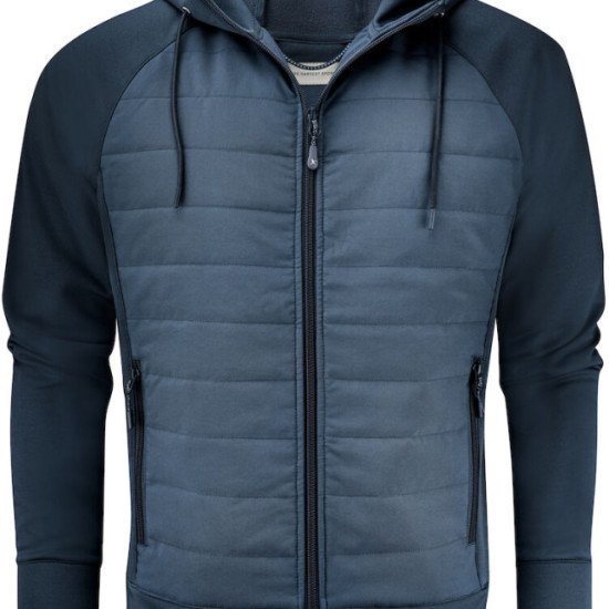 Худі на блискавці чоловіче James Harvest Keyport, колір темно-синій - 2112032600S