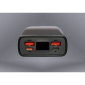 Повербанк 20000 mAh TheGeneral TurboCharge, цифровий індикатор, колір графітовий - 40010822-11 Повербанк 20000 mAh TheGeneral TurboCharge, цифровий індикатор, колір графітовий - 40010822-11