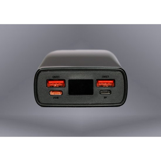 Повербанк 20000 mAh TheGeneral TurboCharge, цифровий індикатор, колір графітовий - 40010822-11 Повербанк 20000 mAh TheGeneral TurboCharge, цифровий індикатор, колір графітовий - 40010822-11