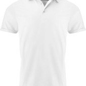 Футболка поло чоловіча James Harvest American Supreme, колір білий - 21350391004XL