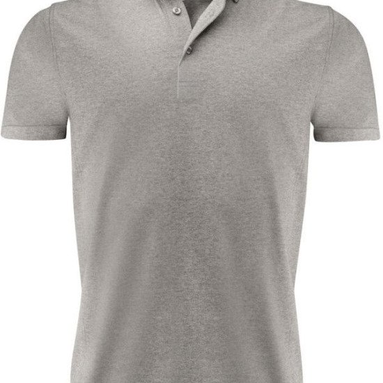 Футболка поло чоловіча James Harvest American Supreme, колір сірий меланж - 21350391204XL