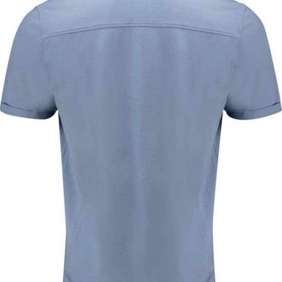 Футболка поло чоловіча James Harvest American Supreme, колір сизий - 21350395143XL