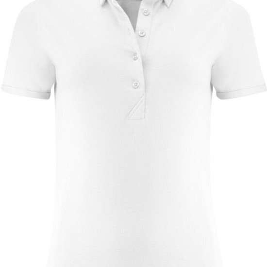 Футболка поло жіноча James Harvest American Supreme, колір білий - 2125038100M