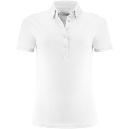 Футболка поло жіноча James Harvest American Supreme, колір білий - 2125038100L