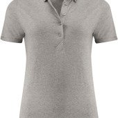 Футболка поло жіноча James Harvest American Supreme, колір сірий меланж - 2125038120XL