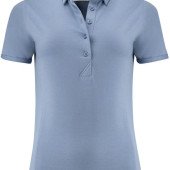 Футболка поло жіноча James Harvest American Supreme, колір сизий - 2125038514M