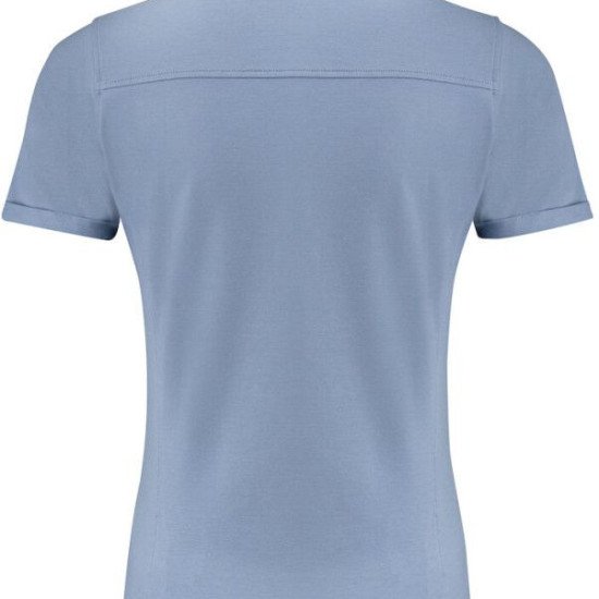 Футболка поло жіноча James Harvest American Supreme, колір сизий - 2125038514XXL