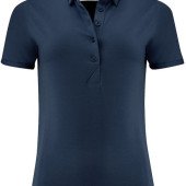 Футболка поло жіноча James Harvest American Supreme, колір темно-синій - 2125038600XXL