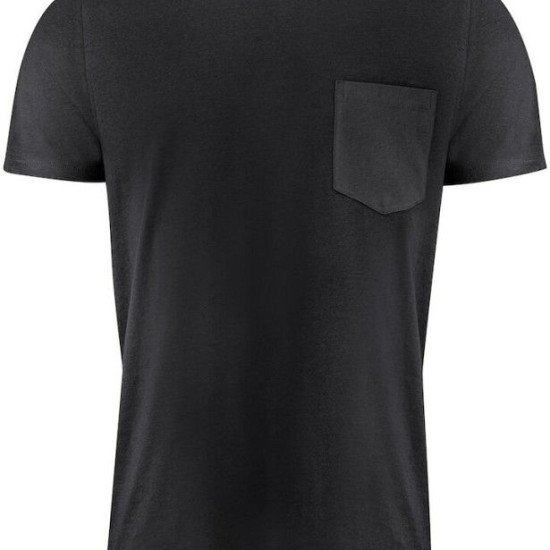 Футболка чоловіча James Harvest Walcott, колір чорний - 21340209004XL