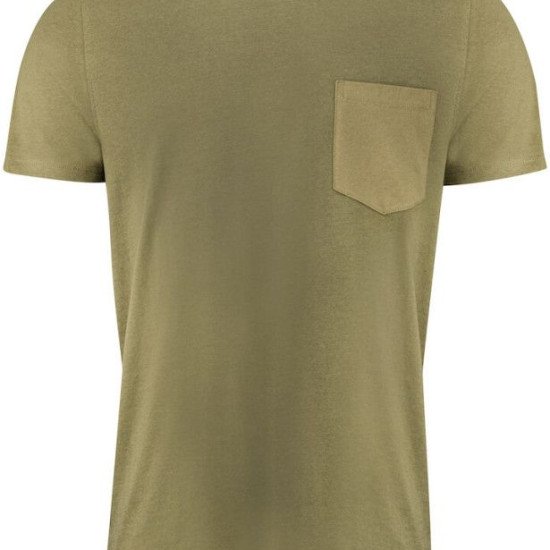 Футболка чоловіча James Harvest Walcott, колір оливковий - 21340207044XL