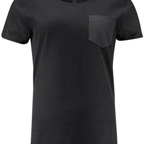 Футболка жіноча James Harvest Walcott, колір чорний - 2124009900XXL