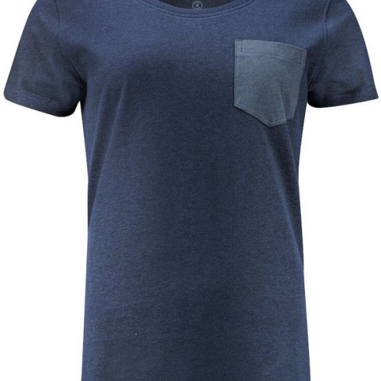 Футболка жіноча James Harvest Walcott, колір темно-синій - 2124009600XXL