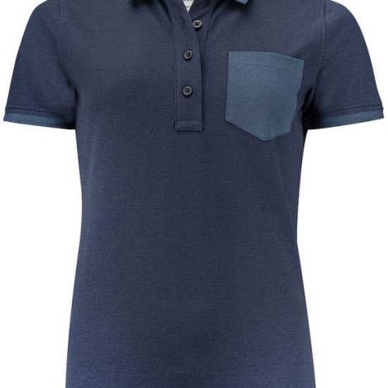 Футболка поло жіноча James Harvest Pinedale, колір темно-синій - 2125039600XXL
