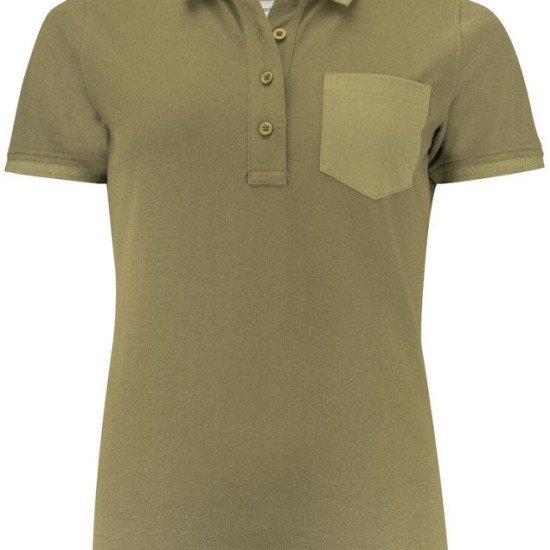 Футболка поло жіноча James Harvest Pinedale, колір оливковий - 2125039704S