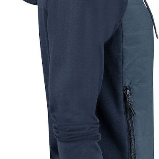 Худі на блискавці жіноче James Harvest Keyport, колір темно-синій - 2122044600S