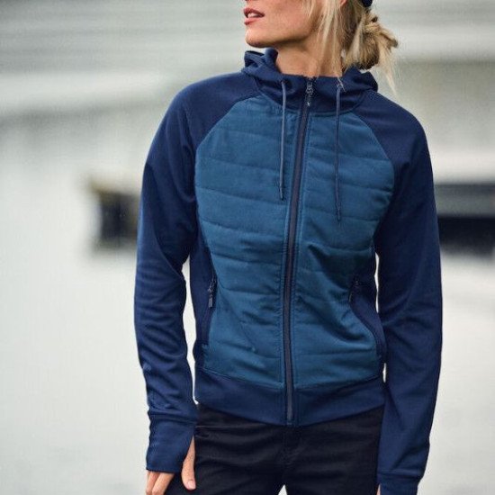 Худі на блискавці жіноче James Harvest Keyport, колір темно-синій - 2122044600XL Худі на блискавці жіноче James Harvest Keyport, колір темно-синій - 2122044600XL