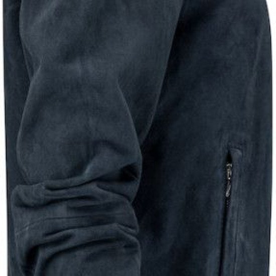 Куртка-бомбер замшева жіноча James Harvest Heritage, колір темно-синій - 2121047600XXL