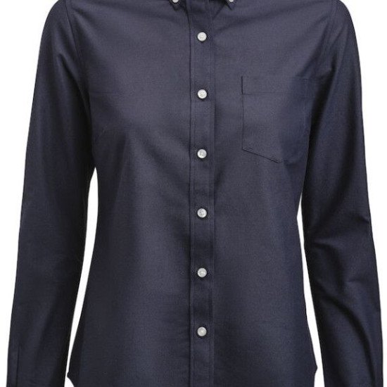 Сорочка жіноча James Harvest Allen Oxford, колір темно-синій - 2123033600XXL