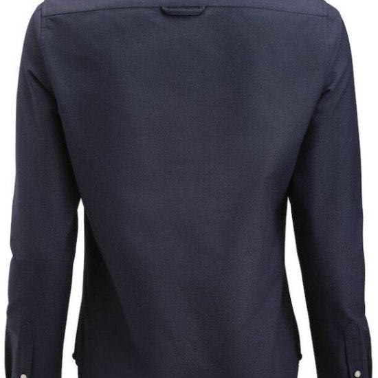Сорочка жіноча James Harvest Allen Oxford, колір темно-синій - 2123033600XXL