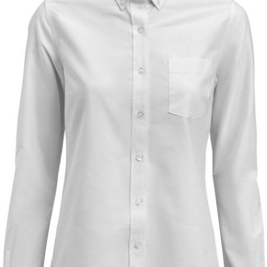 Сорочка жіноча James Harvest Allen Oxford, колір білий - 2123033100XL
