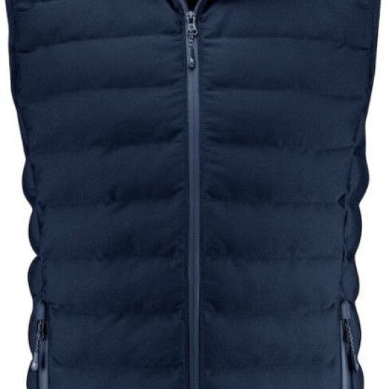 Жилет чоловічий James Harvest Woodlake Heights, колір темно-синій - 2111043600M