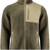 Куртка з шерпи чоловіча James Harvest Kingsley, колір оливковий - 2111500704XL