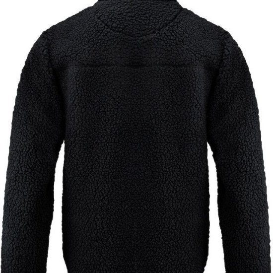 Куртка з шерпи чоловіча James Harvest Kingsley, колір чорний - 21115009004XL