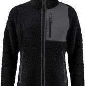 Куртка з шерпи жіноча James Harvest Kingsley, колір чорний - 2121504900XL