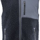 Жилет з шерпи чоловічий James Harvest Kingsley, колір темно-синій - 2111501600M