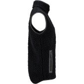 Жилет з шерпи чоловічий James Harvest Kingsley, колір чорний - 21115019003XL