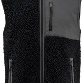 Жилет з шерпи чоловічий James Harvest Kingsley, колір чорний - 21115019004XL