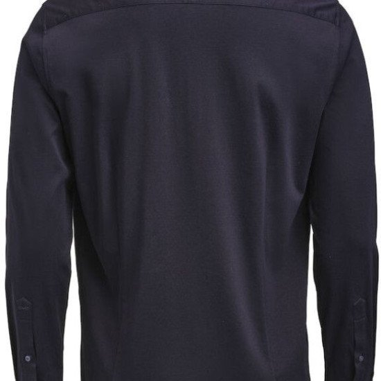 Сорочка чоловіча JH&Frost Indigo Bow 132 Slim Fit, колір темно-синій - 2913202600XS