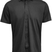 Сорочка чоловіча JH&Frost Indigo Bow 132 S/S Regular Fit, колір чорний - 2913211900XL