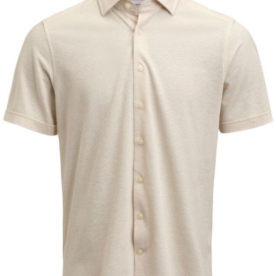 Сорочка чоловіча JH&Frost Indigo Bow 133 S/S Tailored, колір пісочний - 2913311112XS