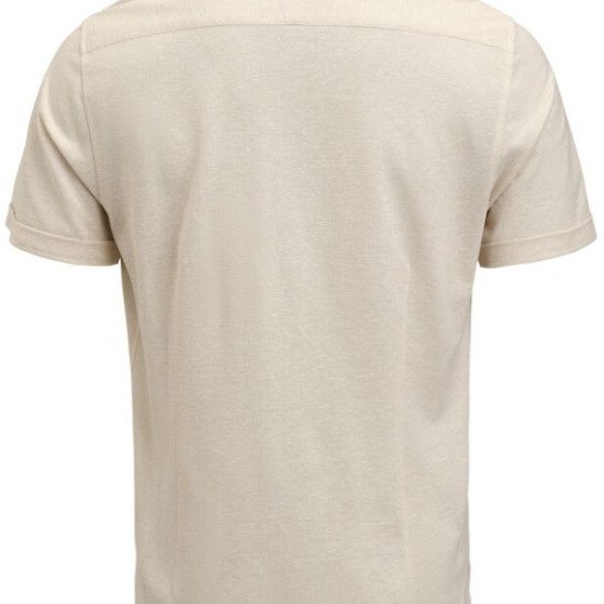 Сорочка чоловіча JH&Frost Indigo Bow 133 S/S Tailored, колір пісочний - 2913311112XL