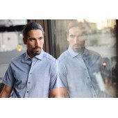 Сорочка чоловіча JH&Frost Indigo Bow 133 S/S Tailored, колір блакитний - 2913311115L