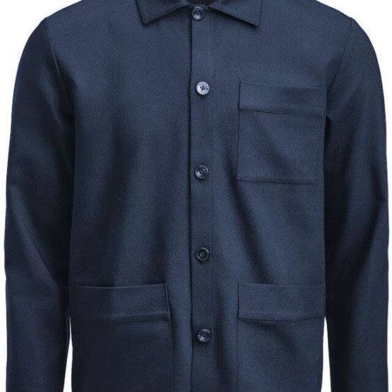 Сорочка чоловіча JH&Frost Overshirt, колір темно-синій - 29621016004XL