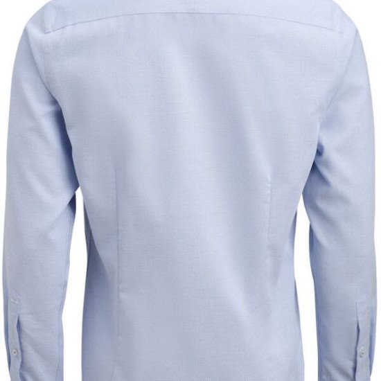 Сорочка чоловіча JH&Frost Yellow Bow 55 Slim Fit, колір небесно-блакитний/білий - 2905502501XS