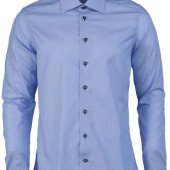 Сорочка чоловіча JH&Frost Red Bow 24 Slim Fit, колір середньо-синій - 2902402551XS