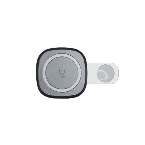 Бездротовий зарядний пристрій TheGeneral BlitzLink 15W з підсвічуванням, колір чорний - 40051419-01 Бездротовий зарядний пристрій TheGeneral BlitzLink 15W з підсвічуванням, колір чорний - 40051419-01