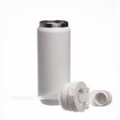 Термопляшка 600 мл сталева Line Art SportSwell, вакуумна, колір білий - 60012822-08