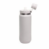 Термопляшка 600 мл сталева Line Art SportSwell, вакуумна, колір білий - 60012822-08