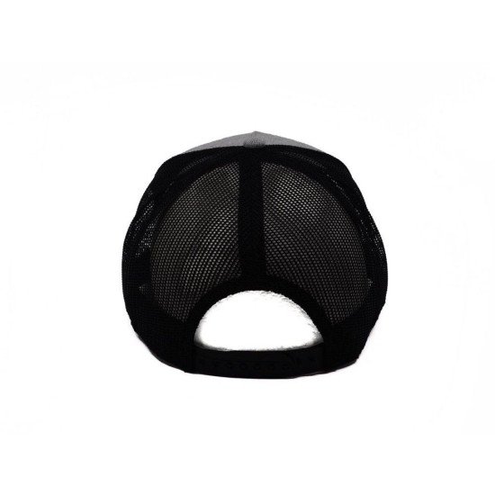 Кепка coFEE Snap curved, колір попелястий сірий/чорний - 2030-47 CO