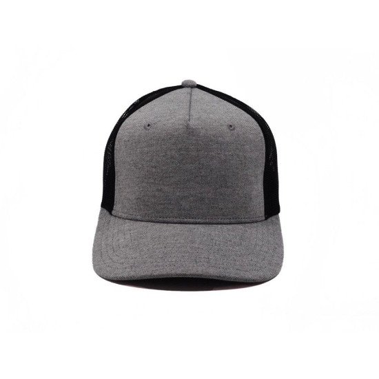 Кепка coFEE Snap curved, колір попелястий сірий/чорний - 2030-47 CO