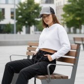 Кепка coFEE Snap curved, колір попелястий сірий/чорний - 2030-47 CO