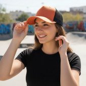 Кепка coFEE Snap curved, колір помаранчевий/чорний - 2030.10 CO