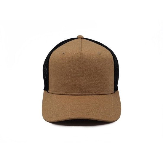 Кепка coFEE Snap curved, колір бежевий/чорний - 2030-17 CO