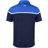 Футболка поло чоловіча Cutter&Buck Seabeck, колір темно-синій/яскраво-синій - 35442858055L