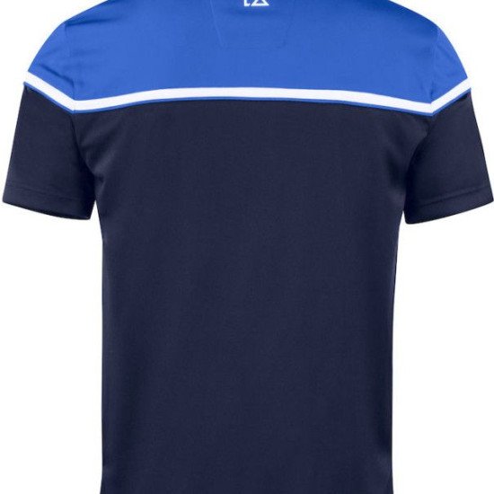 Футболка поло чоловіча Cutter&Buck Seabeck, колір темно-синій/яскраво-синій - 35442858055L